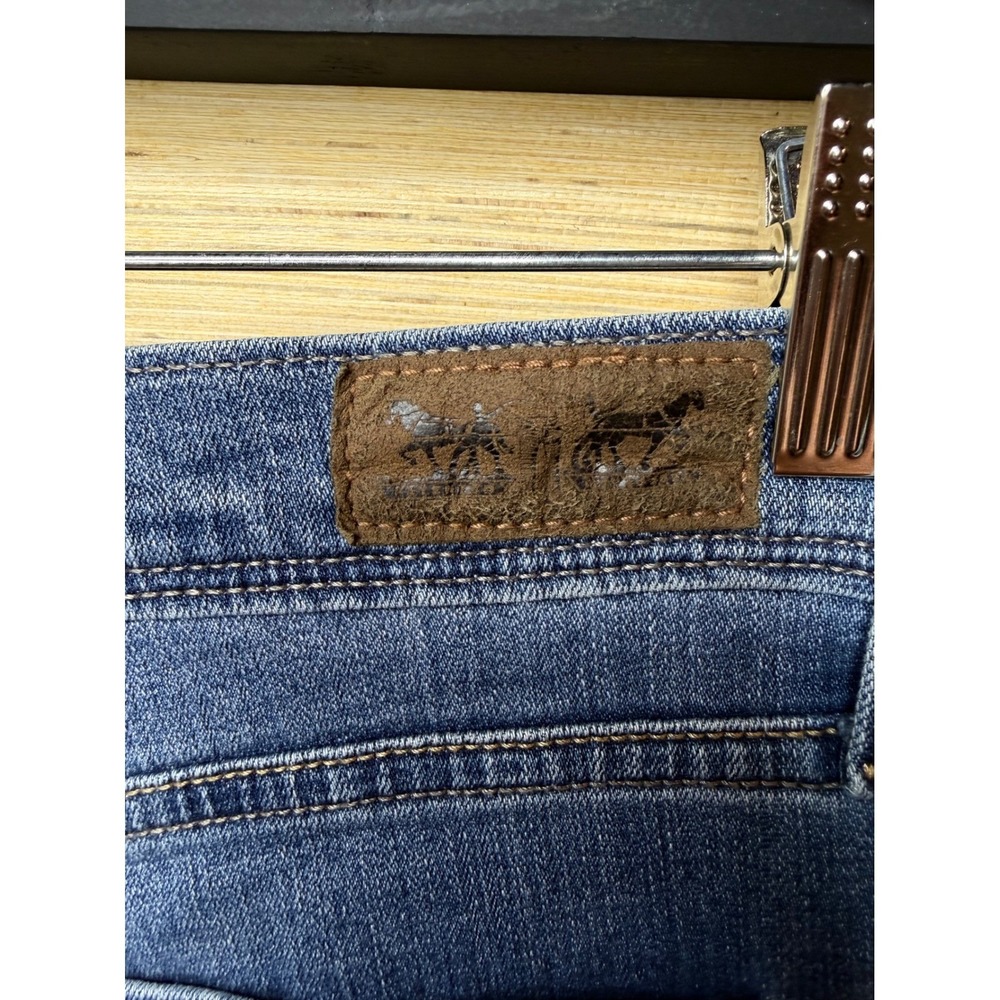 Levis 512 Bootcut Jeans Womens 8 Medium Wash Perfectly Slimming Blue Denim - Picture 7 of 16